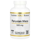 California Gold Nutrition マカ 【 iHerb アイハーブ 公式 】 カリフォルニア ゴールド ニュートリション CGN ペルー産 マ...