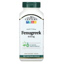 21st Century フェヌグリーク 【 iHerb アイハーブ 公式 】 21st センチュリー サプリメント サプリ ハーブ ベジカプセル 610mg ...