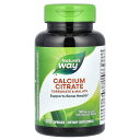 Nature's Way クエン酸カルシウム 【 iHerb アイハーブ 公式 】 ネイチャーズウェイ カルシウム ミネラル サプリメント サプリ カプセル 5...