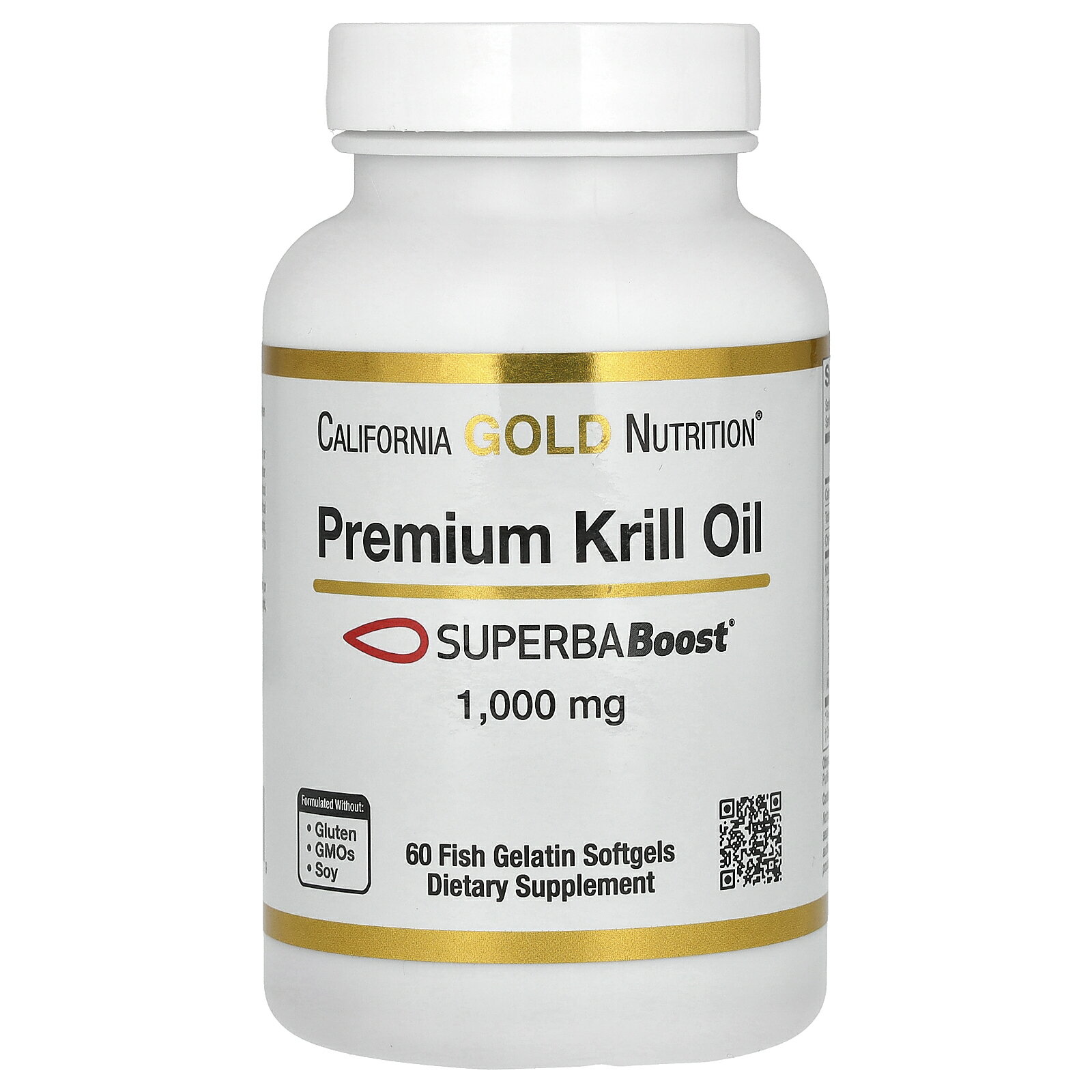 California Gold Nutrition プレミアム クリルオイル 【 iHerb アイハーブ 公式 】 カリフォルニア ゴールド ニュー…