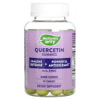 Nature's Way ケルセチン 亜鉛 配合 グミ 【 iHerb アイハーブ 公式 】 ネイチャーズウェイ クェルセチン サプリメント サプリ レモン味 60粒