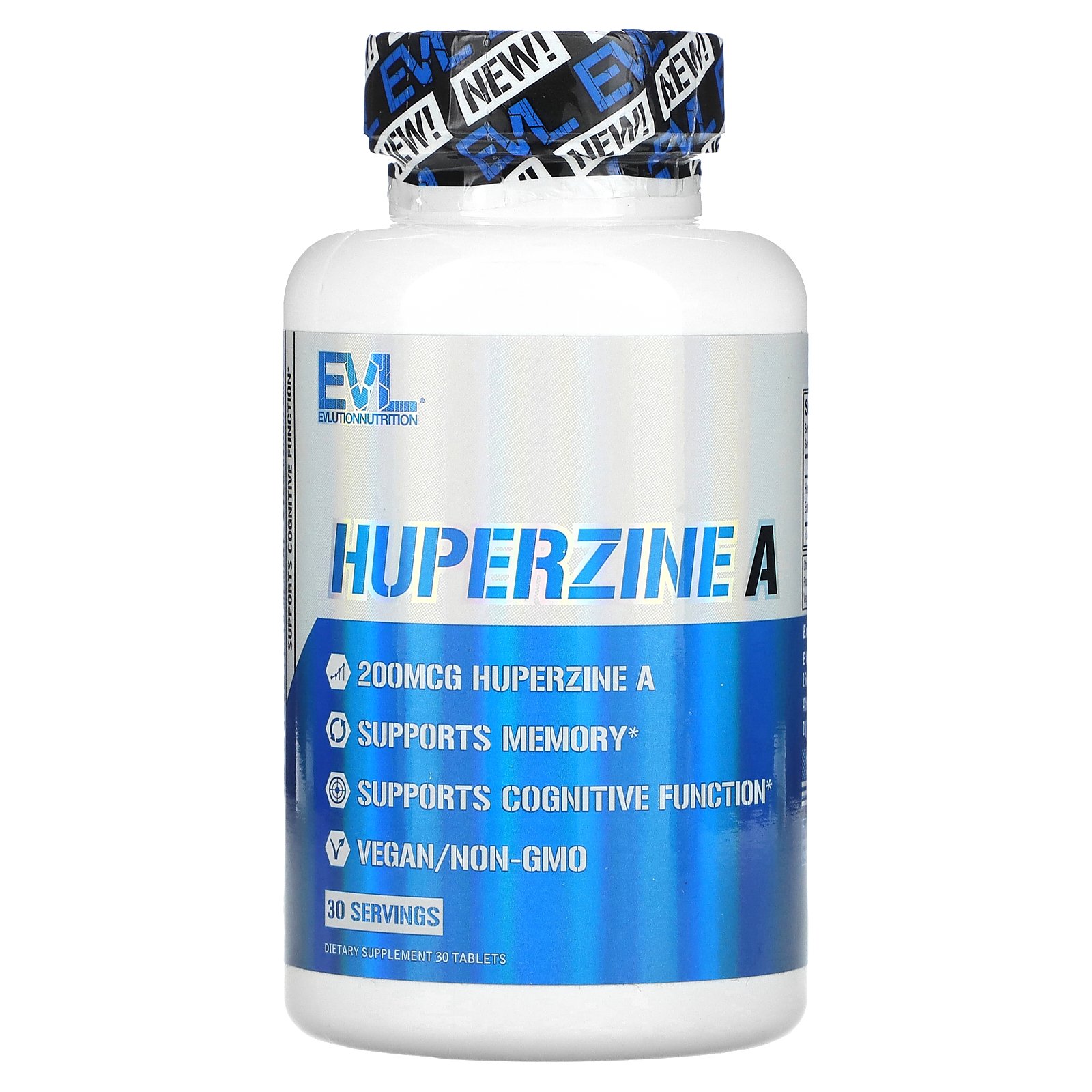 EVLution Nutrition フペルジンA 【 iHerb アイハーブ 公式 】 エボリューションニュートリション トウゲシバ エキス サプリメント サプリ タブレット 200mcg 30粒