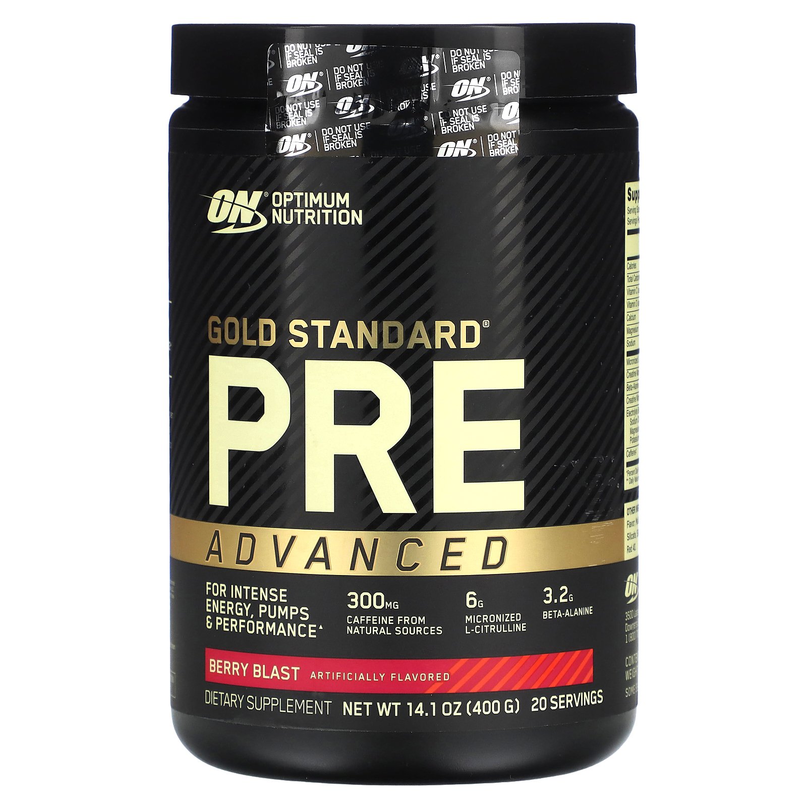 ゴールドスタンダード プレ アドバンスド 【 iHerb アイハーブ 公式 】 オプティマムニュートリション Optimum Nutrition ON Gold Stan..