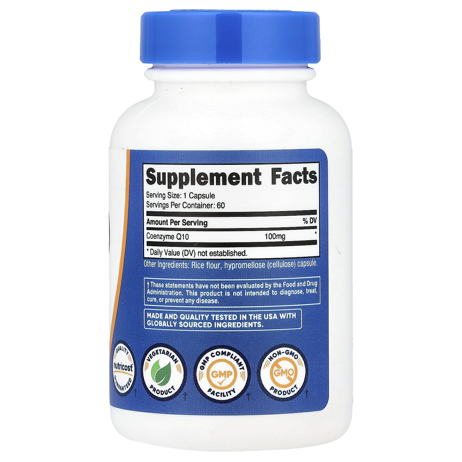 Nutricost コエンザイムQ10 【 iHerb アイハーブ 公式 】 ニュートリコスト CoQ10 コエンザイム Q10 サプリメント サプリ カプセル 100mg 60粒 iherb-official-10020003 iHerb サンプル画像2