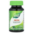 Nature's Way 鉄 【 iHerb アイハーブ 公式 】 ネイチャーズウェイ 鉄分 アイアン グルコン酸鉄 ミネラル ミネラルサプリ サプリメント サ...