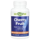Nature's Way チェリーフルーツ 【 iHerb アイハーブ 公式 】 ネイチャーズウェイ スイートチェリーエキス チェリー さくらんぼ アントシアニ...