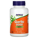 NOW Foods ガーリック 5000 【 iHerb アイハーブ 公式 】 ナウフーズ ニンニク にんにく アリシン サプリメント サプリ 植物由来 植物性...