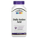 21st Century アミノ酸 【 iHerb アイハーブ 公式 】 21st センチュリー デイリー アミノ 必須アミノ酸 アミノ酸サプリ サプリメント ...