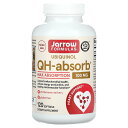 【POINT20倍★7/15 0:00~23:59限定】Jarrow Formulas QH-アブソーブ 【 iHerb アイハーブ 公式 】 ジャロウフォーミュラズ ジャローフォーミュラズ ユビキノール カネカ 還元型 コエンザイムQ10 QH-Absorb サプリ ソフトジェル 100mg 120粒