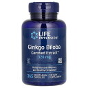 Life Extension イチョウエキス 【 iHerb アイハーブ 公式 】 ライフエクステンション イチョウ葉エキス ギンコ イチョウ いちょう 銀杏 ...