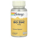 Solaray バイオジンク 【 iHerb アイハーブ 公式 】 ソラレー 亜鉛 ビタミンB6 ビタミン Bio Zinc クエン酸亜鉛 ピコリン酸亜鉛 アミ...