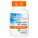 Doctor's Best 活性型 Bコンプレックス 【 iHerb アイハーブ 公式 】 ドクターズベスト フルアクティブ ビタミンB群 ビタミンB ビタミン...