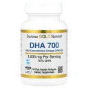 California Gold Nutrition DHA 700 【 iHerb アイハーブ 公式 】 カリフォルニア ゴールド ニュートリション CGN オ...