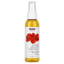 NOW Foods ローズ クレンジングオイル 【 iHerb アイハーブ 公式 】 ナウフーズ ソリューションズ スージング フェイシャル クレンジング オイ...