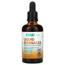 NOW Foods エキナセア 子供用 【 iHerb アイハーブ 公式 】 ナウフーズ ナウキッズ キッズ エキナセアエキス エキナセア根 ムラサキバレンギク...