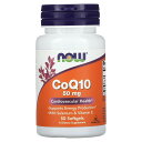 【POINT20倍★5/30 0:00〜6/1 23:59】NOW Foods コエンザイムQ10 【 iHerb アイハーブ 公式 】 ナウフーズ CoQ10...