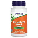 NOW Foods セントジョーンズワート 【 iHerb アイハーブ 公式 】 ナウフーズ セイヨウオトギリソウ セントジョンズワート 標準化 エキス ヒペリ...