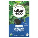 Alter Eco スーパーダーク トリュフ オーガニック 【 iHerb アイハーブ 公式 】 アルターエコ 有機 トリュフチョコレート カカオ 80% ダー...