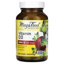 MegaFood ビタミンD3 【 iHerb アイハーブ 公式 】 メガフード ビタミンD ビタミン D D3 ビタミン類 ビタミンサプリ 玄米 パセリ ブロ...