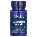 【POINT20倍★6/30 0:00~7/1 23:59】Life Extension カンカニクジュヨウ 【 iHerb アイハーブ 公式 】 ライフエクステンション シスタンシェ Cistanche ニクジュヨウ 標準化 エキス エチナコシド ビタミンC ハーブ サプリ ベジカプセル 30粒