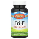 Carlson Tri-B 【 iHerb アイハーブ 公式 】 カールソン ビタミンB6 ビタミンB12 ビタミンB 葉酸 ビタミン ビタミンサプリ カールソ...