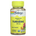 Solaray 発酵 ターメリック オーガニック 【 iHerb アイハーブ 公式 】 ソラレー 有機 ウコン ウコン根 クルクミン サプリメント サプリ ベジ...