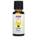 NOW Foods エッセンシャルオイル ブレンド 【 iHerb アイハーブ 公式 】 ナウフーズ 精油 レモン ペパーミント ウィンターグリーン バジル ロ...