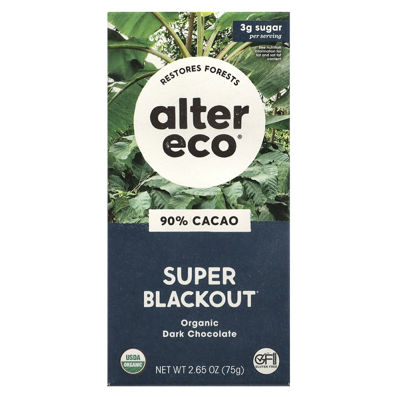 【POINT20倍★11/18 0:00〜11/27 1:59】Alter Eco ダークチョコレート オーガニック 【 iHerb アイハー..