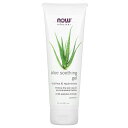 NOW Foods アロエ スージングジェル 【 iHerb アイハーブ 公式 】 ナウフーズ ソリューションズ アロエベラ ジェル 保湿ジェル ボディジェル ...