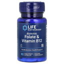Life Extension バイオアクティブ 葉酸 & ビタミンB12 【 iHerb アイハーブ 公式 】 ライフエクステンション 活性型 ビタミンB ビタ...