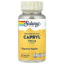 Solaray カプリル 【 iHerb アイハーブ 公式 】 ソラレー ミネラル カプリル酸 カルシウム マグネシウム カプリル酸亜鉛 サプリメント サプリ ...
