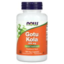NOW Foods ゴツコラ 【 iHerb アイハーブ 公式 】 ナウフーズ ゴツコーラ ツボクサ ハーブ サプリメント サプリ ベジカプセル 450mg 1...