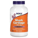 【POINT20倍★6/4 20:00〜6/11 1:59】NOW Foods サメ軟骨 【 iHerb アイハーブ 公式 】 ナウフーズ サメ シャーク 軟骨...