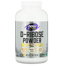 【POINT20倍★6/4 20:00~6/11 1:59】NOW Foods D-リボース 【 iHerb アイハーブ 公式 】 ナウフーズ ナウスポーツ D リボース RIBOSE サプリメント サプリ パウダー 粉末 5,000mg 454g