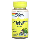 Solaray ノコギリヤシ 【 iHerb アイハーブ 公式 】 ソラレー オーガニック 有機 ソーパルメット ソウパルメット ベリー サプリメント サプリ ...
