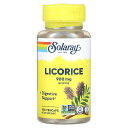 Solaray 甘草 【 iHerb アイハーブ 公式 】 ソラレー オーガニック 有機 リコリス リコリスルート カンゾウ根 カンゾウ 甘草根 DGL ハーブ...