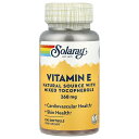 Solaray ビタミンE 【 iHerb アイハーブ 公式 】 ソラレー ビタミン E 混合トコフェロール サプリメント サプリ ソフトジェル 268mg 4...