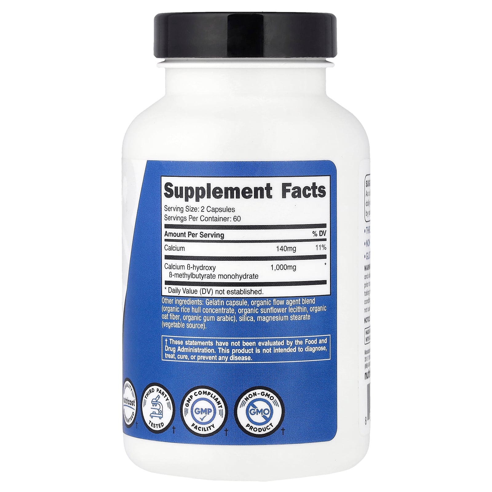 Nutricost HMB 【 iHerb アイハーブ 公式 】 ニュートリコスト エイチエムビー β-...