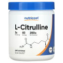Nutricost L-シトルリン 【 iHerb アイハーブ 公式 】 ニュートリコスト シトルリン アミノ酸 サプリメント サプリ パウダー 粉末 アンフレ...