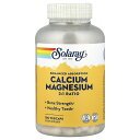 Solaray カルシウム マグネシウム 【 iHerb アイハーブ 公式 】 ソラレー 2:1 比率 ミネラル グルタミン酸 ハーブ サプリメント サプリ ベジカプセル 180粒