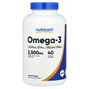 Nutricost オメガ3 【 iHerb アイハーブ 公式 】 ニュートリコスト フィッシュオイル オメガ3脂肪酸 EPA DHA エイコサペンタエン酸 ド...