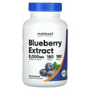 Nutricost ブルーベリーエキス 【 iHerb アイハーブ 公式 】 ニュートリコスト ブルーベリー エキス サプリメント サプリ カプセル 180粒