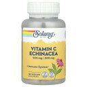 Solaray ビタミンC エキナセア 配合 【 iHerb アイハーブ 公式 】 ソラレー ビタミン C アスコルビン酸 ローズヒップ アセロラ ルチン ビタ...