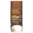 【POINT20倍★7/15 0:00~23:59限定】Desert Essence デオドラント 【 iHerb アイハーブ 公式 】 デザートエッセンス 固形デオドラント スティックデオドラント ココナッツ 63g
