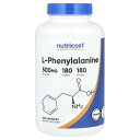 Nutricost L-フェニルアラニン 【 iHerb アイハーブ 公式 】 ニュートリコスト フェニルアラニン アミノ酸 サプリメント サプリ カプセル 5...