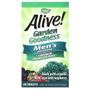Nature's Way アライブ! ガーデングッドネス マルチビタミン 男性向け 【 iHerb アイハーブ 公式 】 ネイチャーズウェイ Alive! メン...
