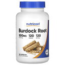 Nutricost ゴボウ根 【 iHerb アイハーブ 公式 】 ニュートリコスト ゴボウ バードック 根 ルート サプリメント サプリ カプセル 500mg...