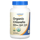 Nutricost クロレラ オーガニック 【 iHerb アイハーブ 公式 】 ニュートリコスト 有機 スーパーグリーン スーパーフード サプリメント サプリ...