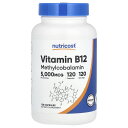 Nutricost ビタミンB12 【 iHerb アイハーブ 公式 】 ニュートリコスト ビタミンB ビタミン B12 B ビタミンB群 ビタミン類 ビタミン...