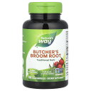 Nature's Way ブッチャーズ ブルーム ルート 【 iHerb アイハーブ 公式 】 ネイチャーズウェイ ナギイカダ 根 サプリメント サプリ ヴィー...